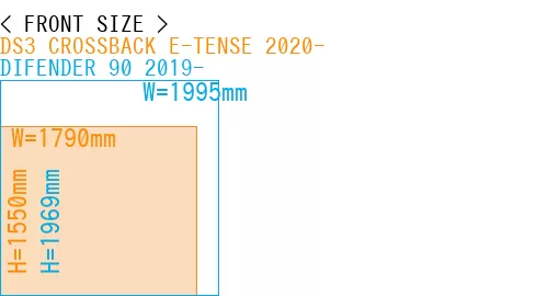 #DS3 CROSSBACK E-TENSE 2020- + DIFENDER 90 2019-